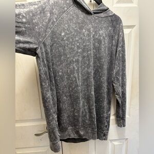 Torrid Gray Hooded Shirt